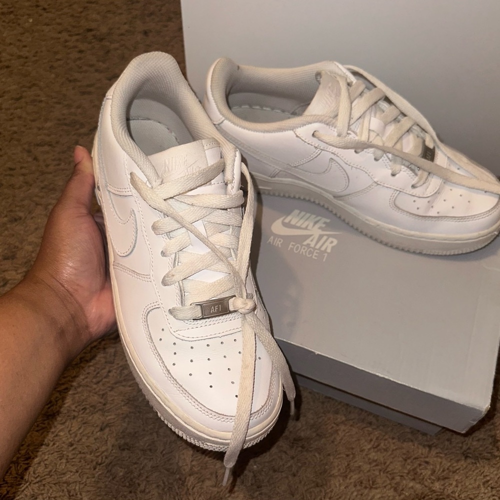 White Air Force ones